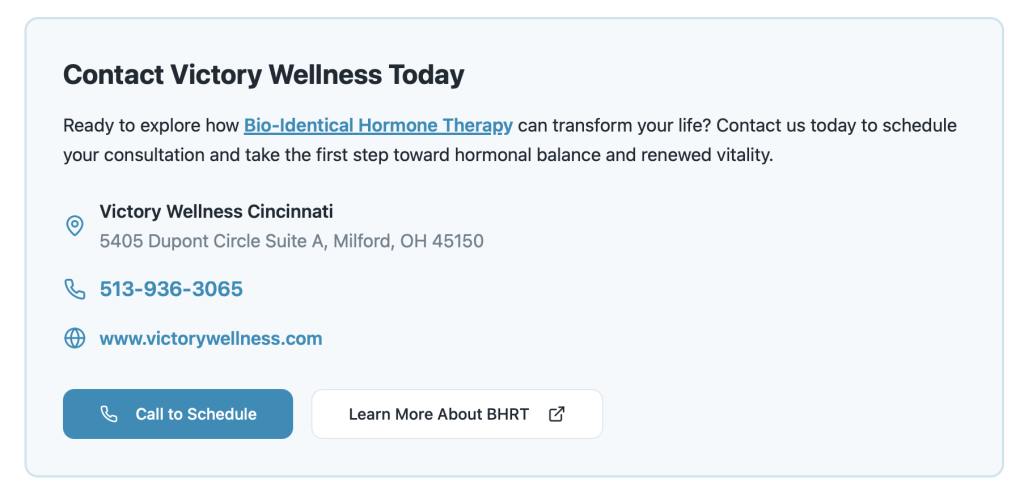 bio-identical hormone therapy